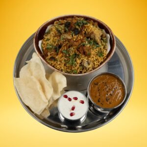 Hyderabadi Chicken Dum Biryani