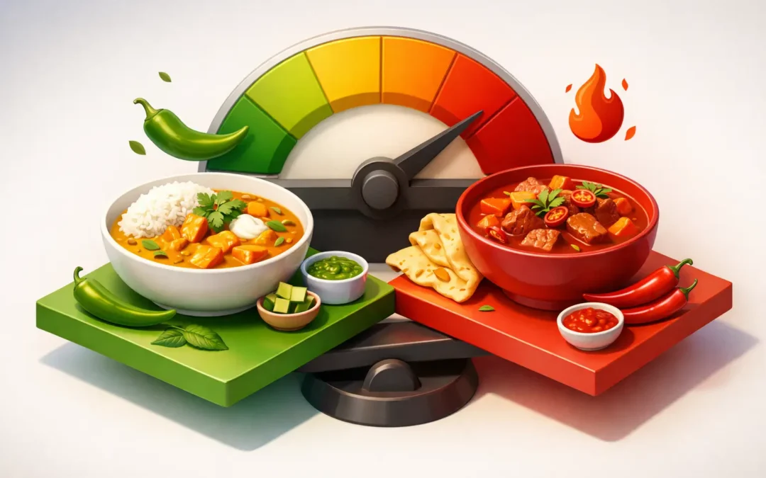 Which Curry Is Less Spicy? Easy Picks