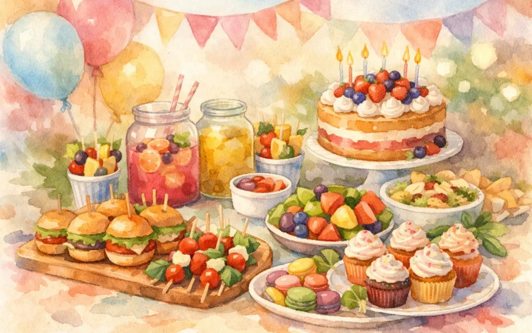 Birthday Party Food Menu Ideas for Every Guest