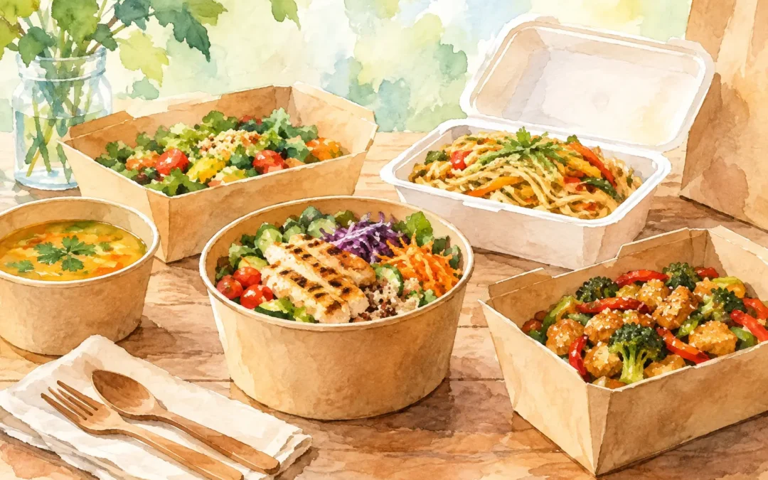 How to Pick Takeaway Dishes for a Better Meal