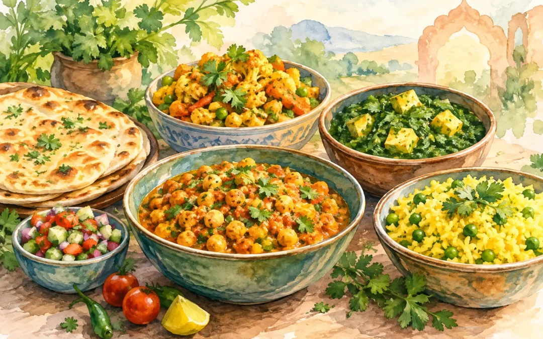 Vegan Indian Dishes Full of Fresh Flavour